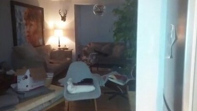 Мужчина использует огромный черный дилдо для удовлетворения своей жены в домашнем порно